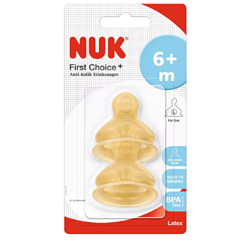 НУК БИБЕРОН КАУЧУК L 6-18М 2БР 10713243