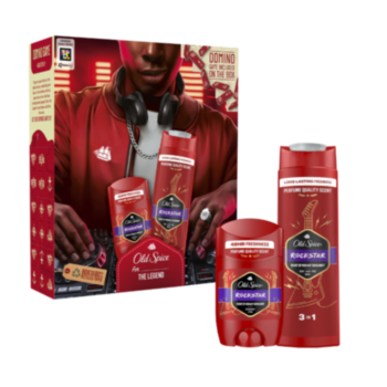 ОЛД СПАЙС КОМПЛЕКТ ROCK STAR ДУШ ГЕЛ 2В1 400МЛ+ДЕО СТИК 50МЛ