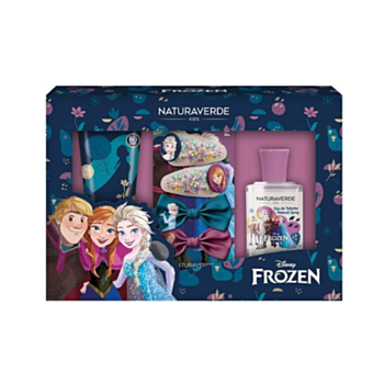 НАТУРАВЕРДЕ КОМПЛЕКТ ФРОЗЕН ТОАЛЕТНА ВОДА 30МЛ+ДУШ ПЯНА 100МЛ+АКСЕСОАРИ ЗА КОСА