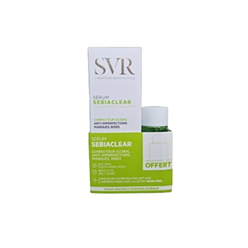 СВР КОМПЛЕКТ СЕБИАКЛИЪР МИКРОПИЛИНГ ЗА ЛИЦЕ КОМБИНИРАНА И МАЗНА КОЖА 30МЛ+СЕРУМ 30МЛ