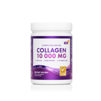 ТЕЛЕШКИ КОЛАГЕН ХИДРОЛИЗАТ НА ПРАХ 10 000МГ СУПЕР КОНЦЕНТРАТ 300ГР. SWEDISH NUTRA 