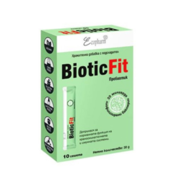 БИОТИКФИТ САШЕТА Х 10 ЕКОФАРМ