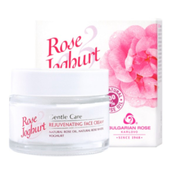 БЪЛГАРСКА РОЗА ЙОГУРТ ПОДМЛАДЯВАЩ КРЕМ 50МЛ