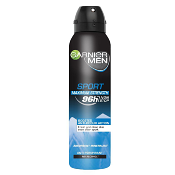 ГАРНИЕ ДЕЗОДОРАНТ СПРЕЙ МЪЖКИ MINERAL EXTRA TIME 96H 150МЛ