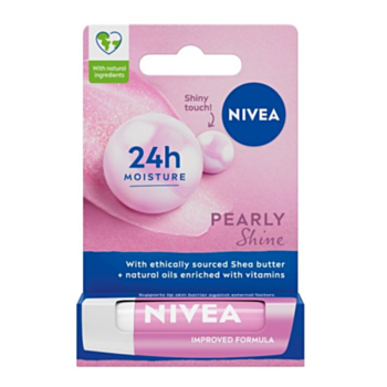 НИВЕА БАЛСАМ ЗА УСТНИ PEARLY SHINE 4.8ГР 85098 В