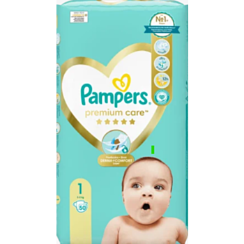 ПАМПЕРС ПРЕМИУМ КЕЪР ПЕЛЕНИ VP 1 /2-5 кг/ Х 50 БР