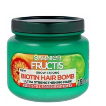 ГАРНИЕ ФРУКТИС МАСКА ЗА КОСА GROW STRONG С БИОТИН 320МЛ