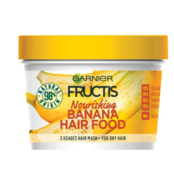 ГАРНИЕ ФРУКТИС HAIR FOOD МАСКА ЗА СУХА КОСА БАНАН 390МЛ