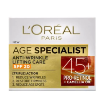 ЛОРЕАЛ ЕЙДЖ СПЕЦИАЛИСТ 45+ SPF 20 ДНЕВЕН КРЕМ 50МЛ