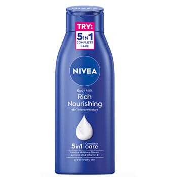 НИВЕА МЛЯКО ЗА ТЯЛО ПОДХРАНВАЩО 250МЛ 80201 В