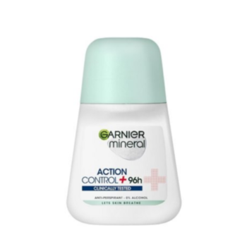 ГАРНИЕ ДЕЗОДОРАНТ РОЛ-ОН ДАМСКИ ACTION CONTROL+ 96Ч CLINICAL 50МЛ