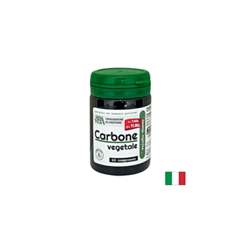 Детоксикация на храносмилателната система - Активен въглен, 334 mg х 60 таблетки 8052049552868