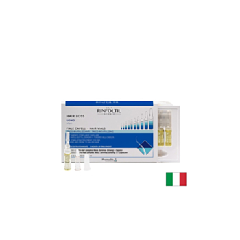 Ампули против косопад при мъже с кофеин и растителни екстракти, 10 броя