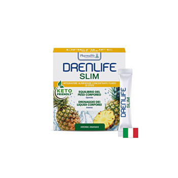 Ананас + Гарциния + Опунция – Отслабване и контрол на апетита, DrenLife Slim, 30 сашета