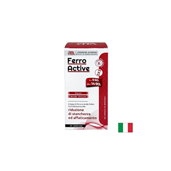 Анемия - ФероАктив SanaVita (желязо + фолиева киселина), 14 сашета с течност 