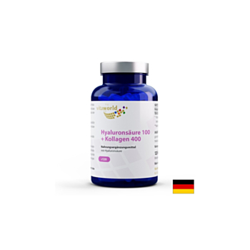 Антиейджинг - Хиалуронова киселина + Колаген, 120 капсули