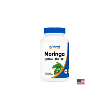 Антиоксидант - Моринга (Moringa), 180 капсули Nutricost 8100146717109