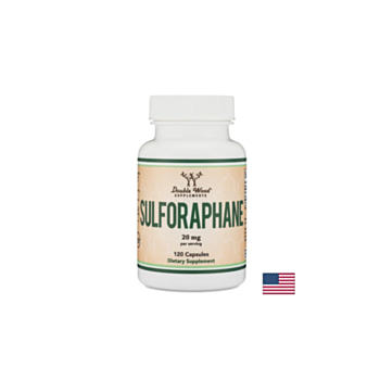 Антиоксидант - Сулфорафан (Sulforaphane), 20 mg х 120 капсули Double Wood 850033272222