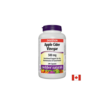 Apple Cider Vinegar - Ябълков оцет, 500 mg,  240 капсули 0625273050547