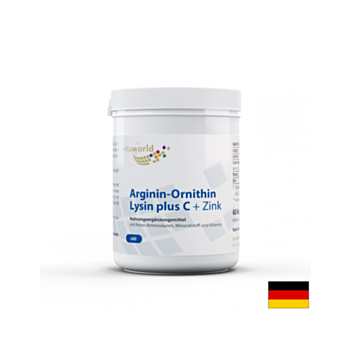 Arginin-Ornithin-Lysin + C + Zink / Аргинин-Орнитин-Лизин + Витамин C + Цинк, 60 капсули