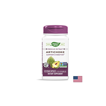 Черен дроб и жлъчен мехур - Артишок, 450 mg, 60 капсули Nature&rsquo;s Way