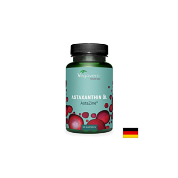 Astaxantin Astazine® - Астаксантин, 90 капсули Vegavero