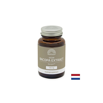 Бакопа мониери + цинк, витамин В12 и черен пипер Bacopin™ - Концентрация, памет и умствена яснота, 60 капсули 