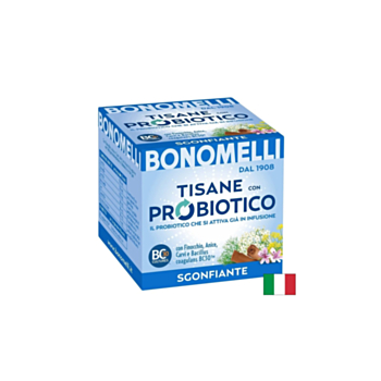 Билков чай (резене, анасон, лайка) с пробиотик – При подут корем и газове, 10 пакетчета