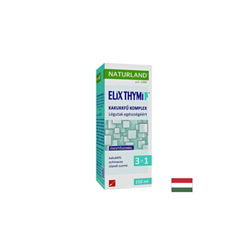 Билков еликсир с мащерка, ехинацея и исландски лишей – За гърло и дихателна система, 150 ml 