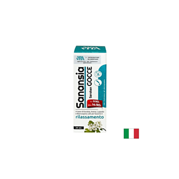 Билкова формула при нервно напрежение Sanavita, 20 ml капки 8052049553919