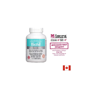 BioSil™ Hair, Skin & Nails/ Коса, кожа и нокти x 120 капсули Natural Factors