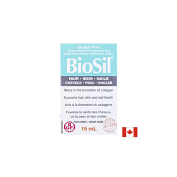 BioSil™ Hair, Skin & Nails/ Коса, кожа и нокти 15 ml x 30 дневни дози Natural Factors 628826001690