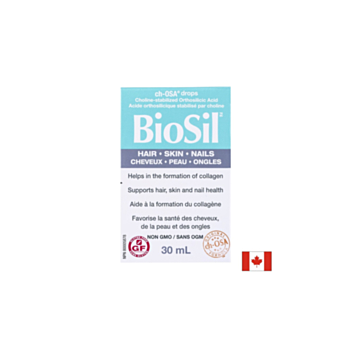 BioSil™ Hair, Skin & Nails/ Коса, кожа и нокти 30 ml x 60 дневни дози Natural Factors 628826001553