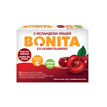 *БОНИТА ЧЕРЕША ПАСТИЛИ Х 24