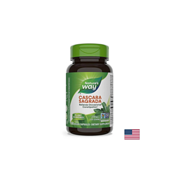 Cascara Sagrada/ Зърнастец (кора) 270 mg х 100 капсули Nature’s Way