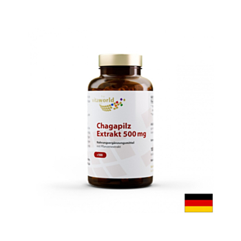 Chagapilz extrakt / Чага 500 mg, 100 капсули