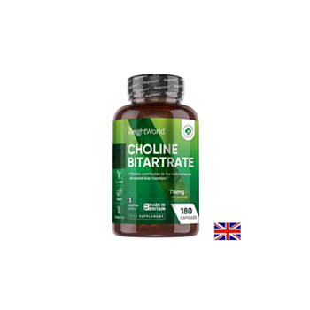 Черен дроб - Холин (битартарат), 714 mg х 180 капсули 