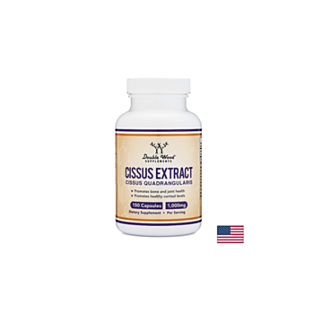 Cissus Extract/ Цисус екстракт, 1000 mg, 150 капсули Double Wood 8687422207761