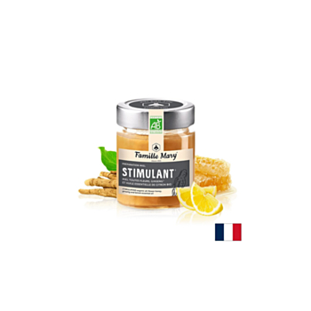 Цветен пчелен мед с джинджифил и етерични масла от лимон, 170 g