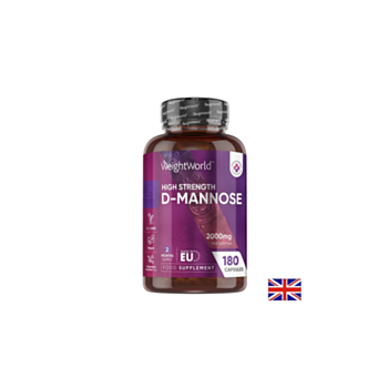 D-Маноза 666 mg – Здрав уринарен тракт, 180 капсули 