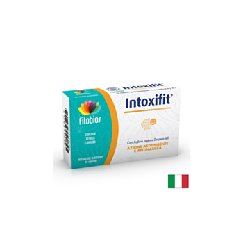 Билки и пробиотици за стомаха, черния дроб и жлъчката - Intoxifit, 24 капсули 8053782430567
