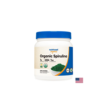 Детоксикация и имунитет - Спирулина Organic, 454 g прах Nutricost 7026699308075