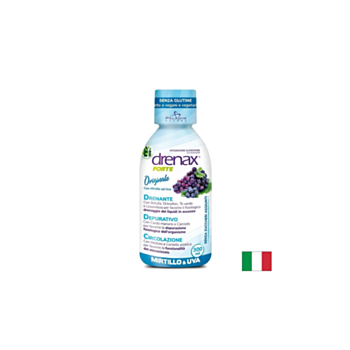 Диуретична формула с гроздово семе и синя боровинка - Дренакс - Drenax® Forte, 300 ml, 10 дози 8052049550864