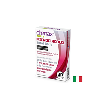 Формула за добро кръвообращение - Дренакс - Drenax® Forte с бодлив залист и хесперидин, 30 таблетки 8052049552370