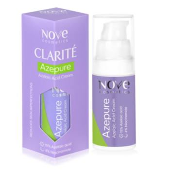 NOVE COSMETICS КЛАРИТЕ АЗЕПЮР КРЕМ ЗА ЛИЦЕ С АЗЕЛАИНОВА КИСЕЛИНА 30МЛ