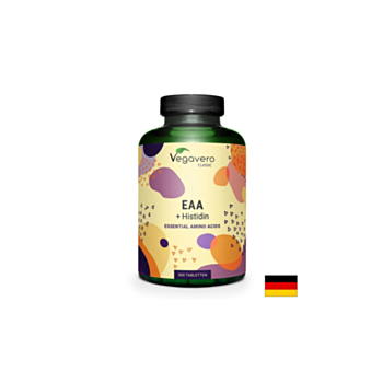 EAA+ Histidin/ Есенциални аминокиселини + Хистидин, 300 таблетки, 100% Vegan Vegavero