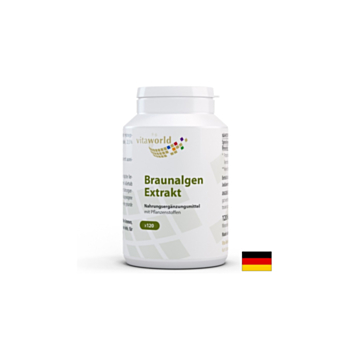 Ендокринна система - Кафяви водорасли и спирулина, 120 капсули