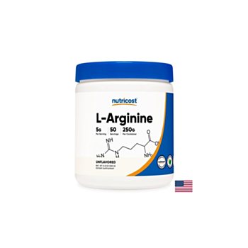 Енергия и мускулна маса - L-Aргинин, 5000 mg х 250 g, прах