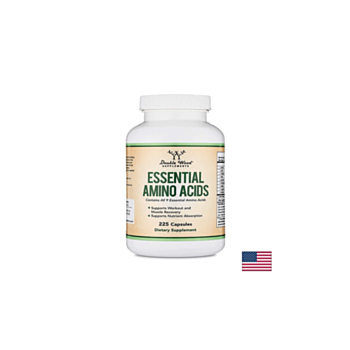 Essential amino acids - Есенциални аминокиселини, 225 капсули Double Wood 8687422207808
