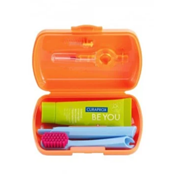 КУРАПРОКС КОМПЛЕКТ ОРАНЖЕВ ЗА ПЪТ BE YOU ПЗ С ЯБЪЛКА И АЛОЕ 10МЛ+ИНТЕРДЕНТАЛНА ЧЕТКА Х 2+ЧЗ 5460